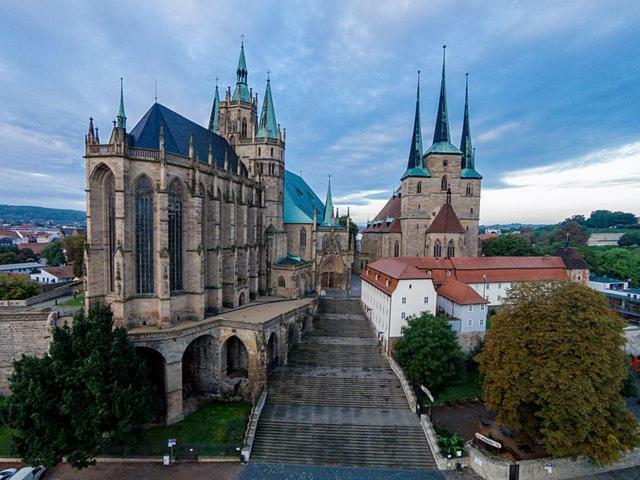 F & W Apartment Erfurt Esterno foto